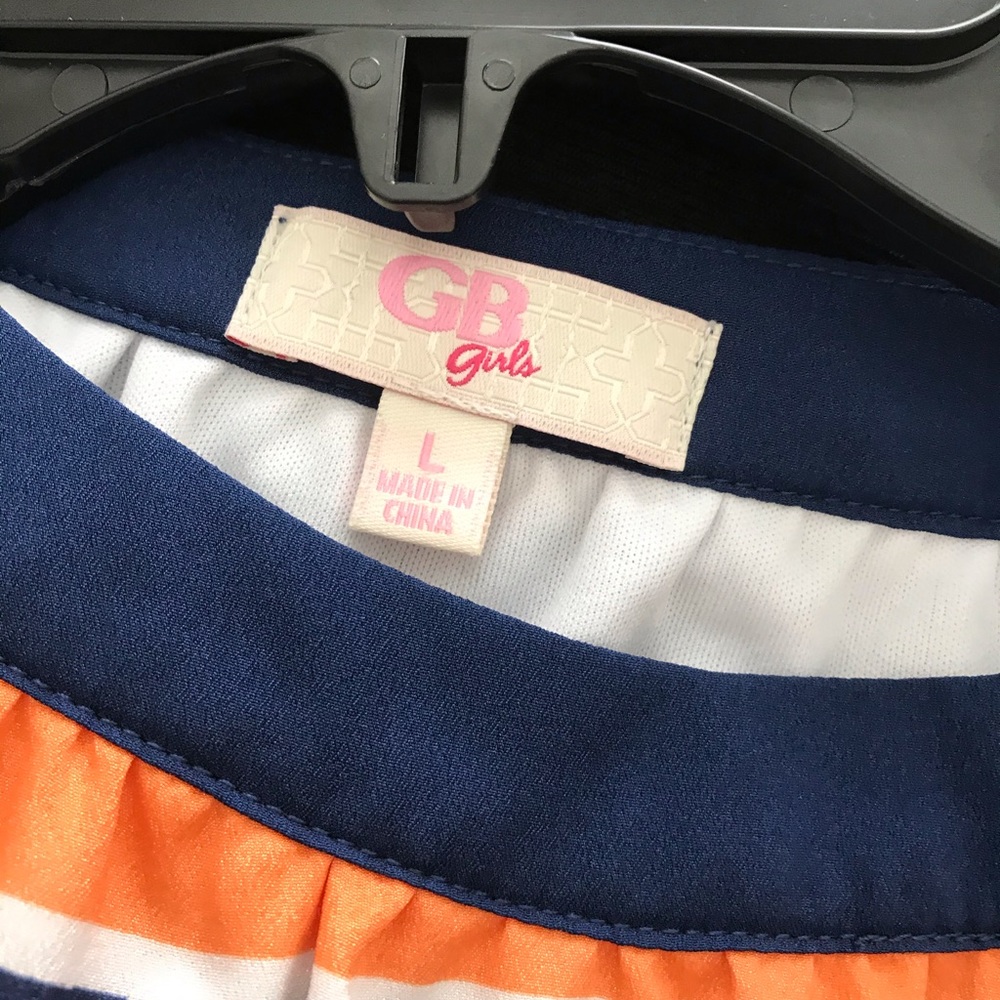 GB girls striped dress